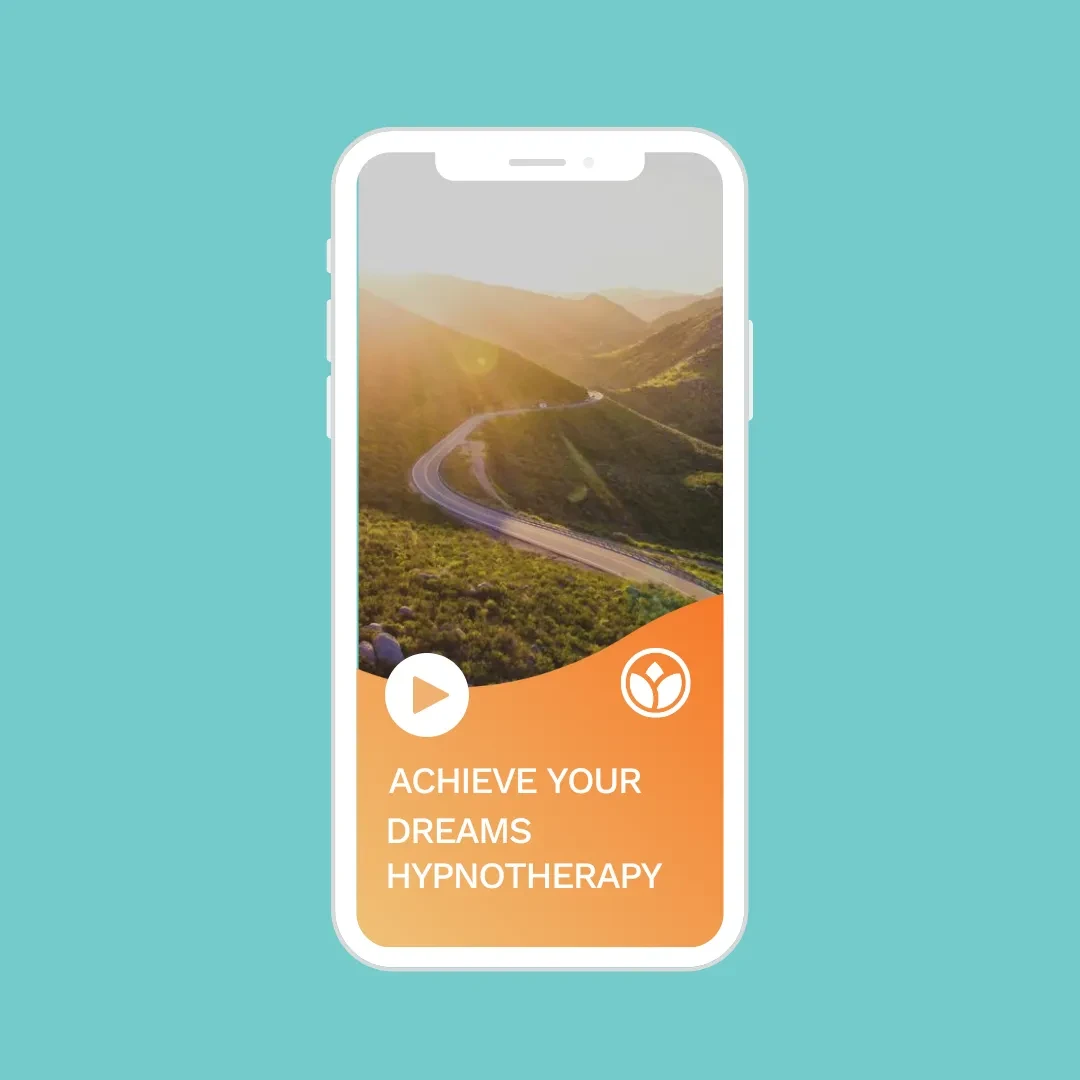 Achieve Your Dreams Hypnotherapy lesson poster