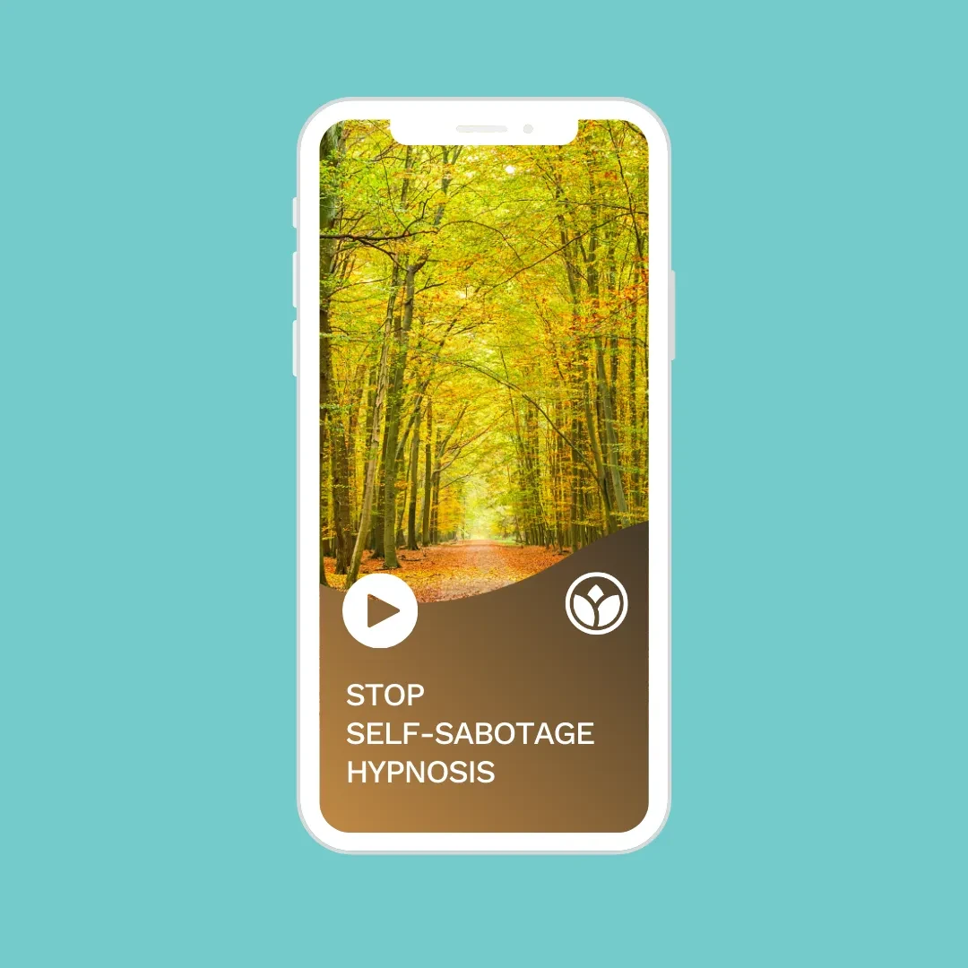 Stop Self-Sabotage Hypnosis for Weight Loss lesson poster