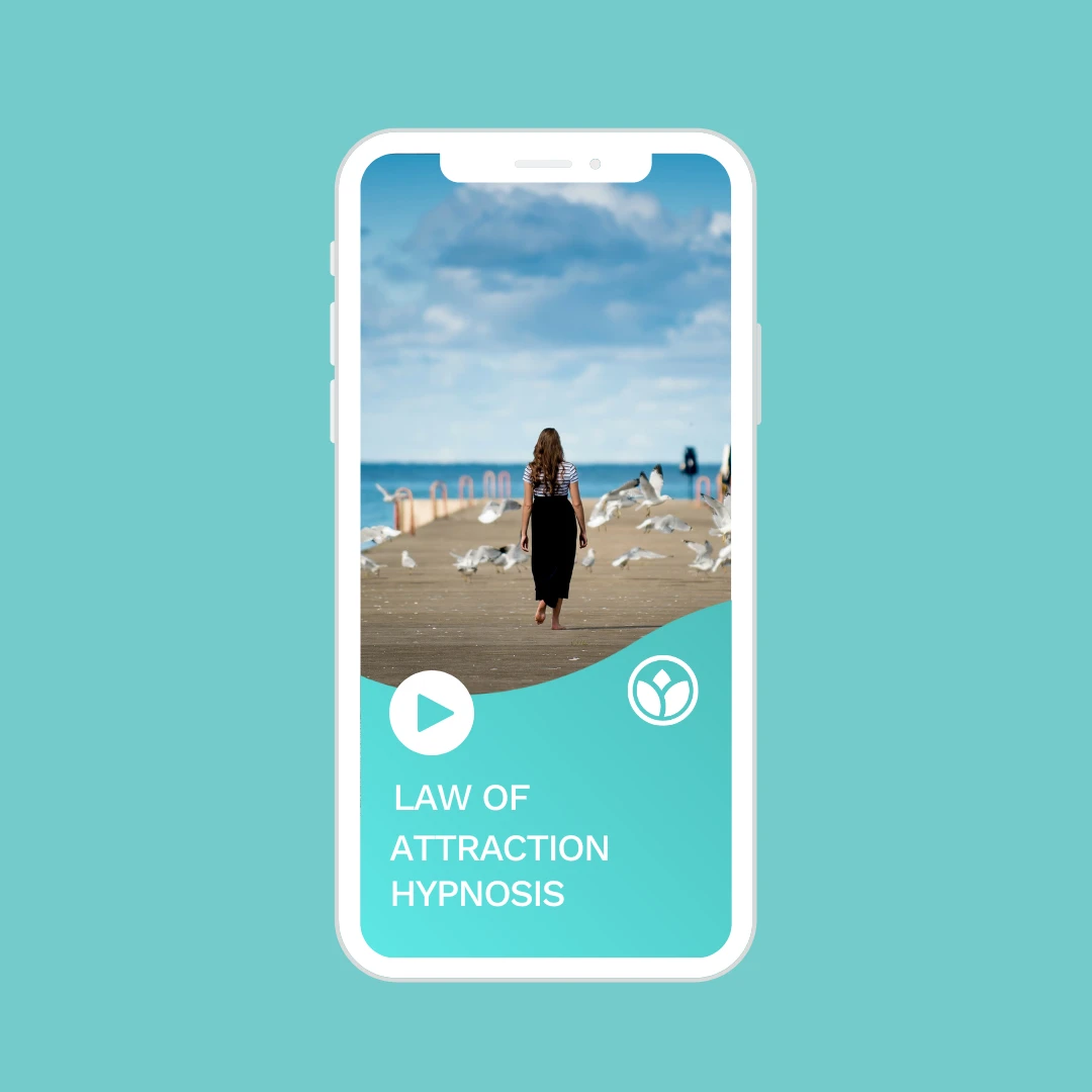 Law of Attraction Hypnosis lesson poster