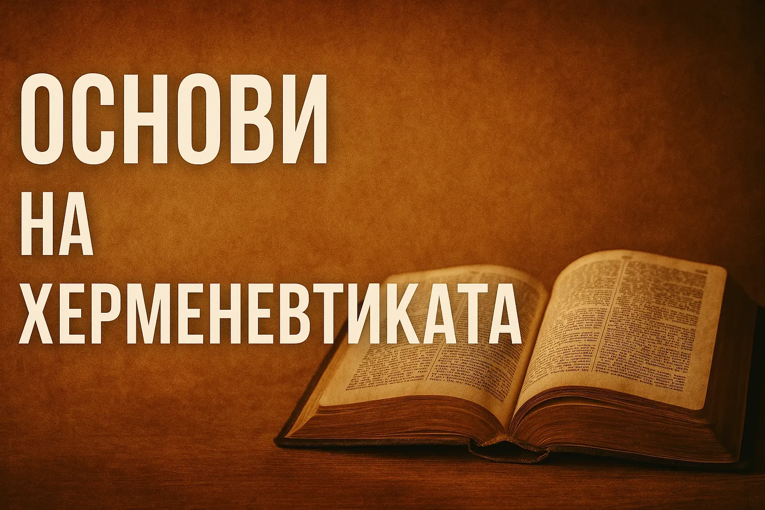 Основи на херменевтиката lesson poster
