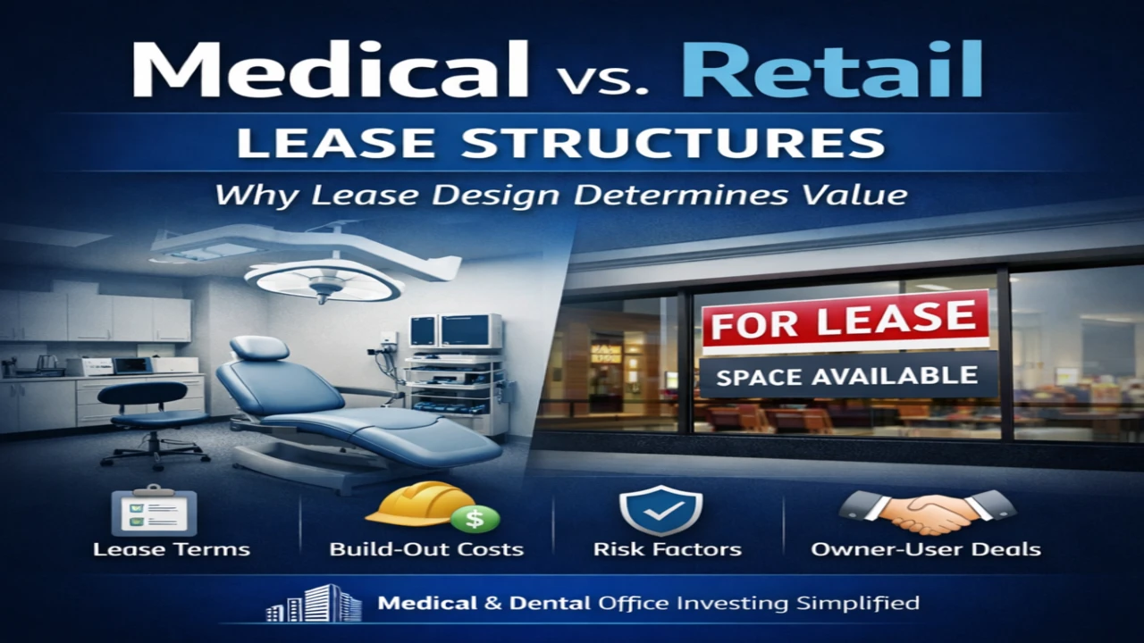 Module 4 - Medical vs. Retail Lease Structures lesson poster