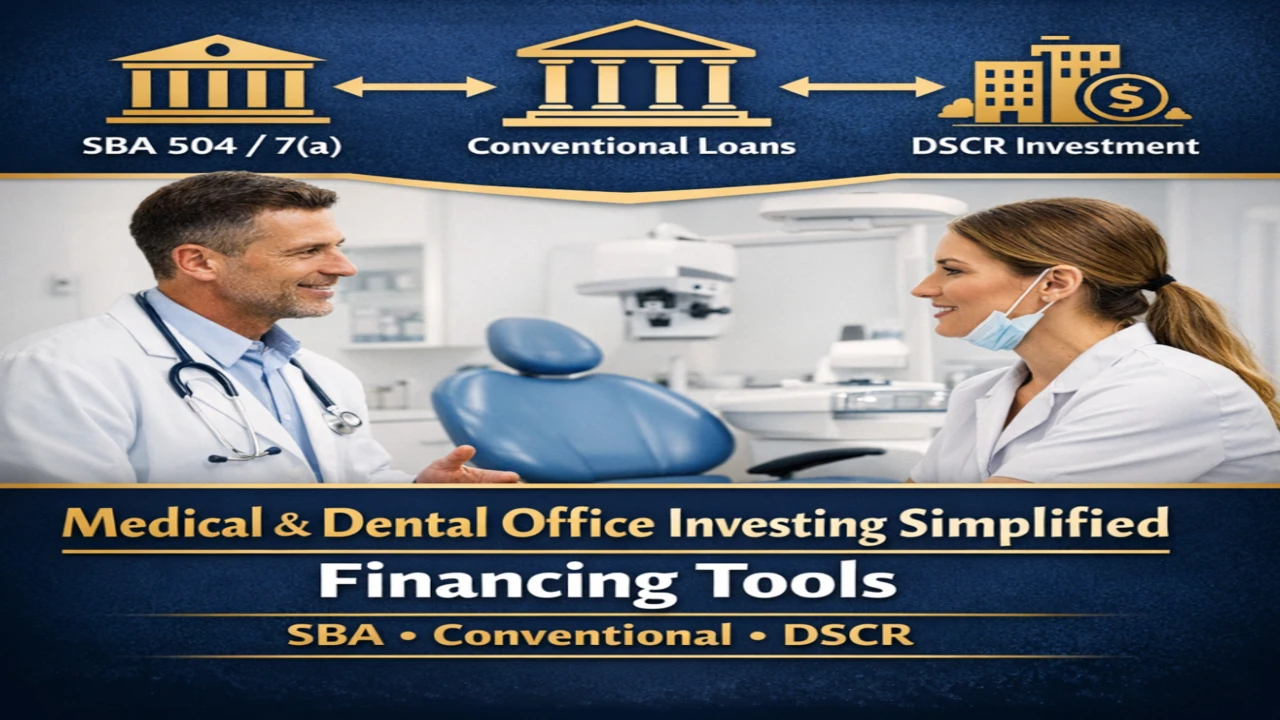 Module 5 - Financing Tools (SBA, DSCR, Conventional) lesson poster