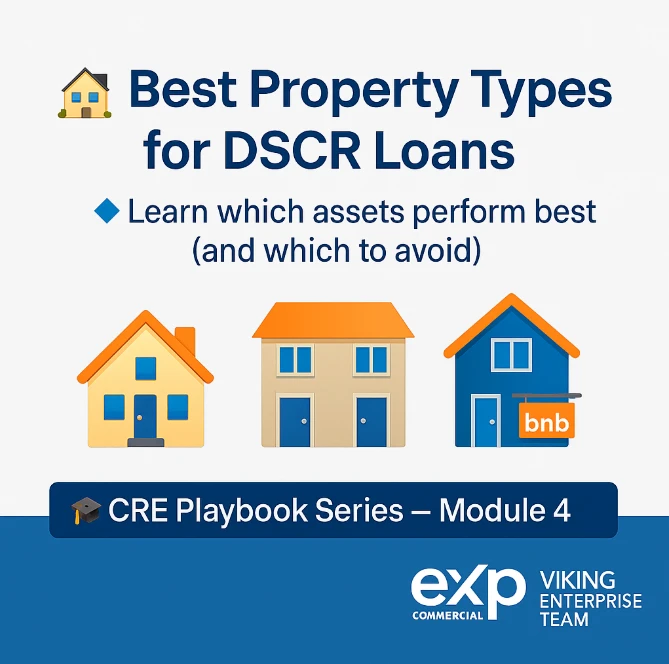 Module 4 - Best Property Types for DSCR Loans — What Investors Need to Know lesson poster