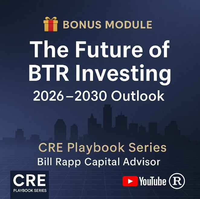 Module 6 – Bonus Module: The Future of BTR Investing (2026–2030 Outlook) lesson poster