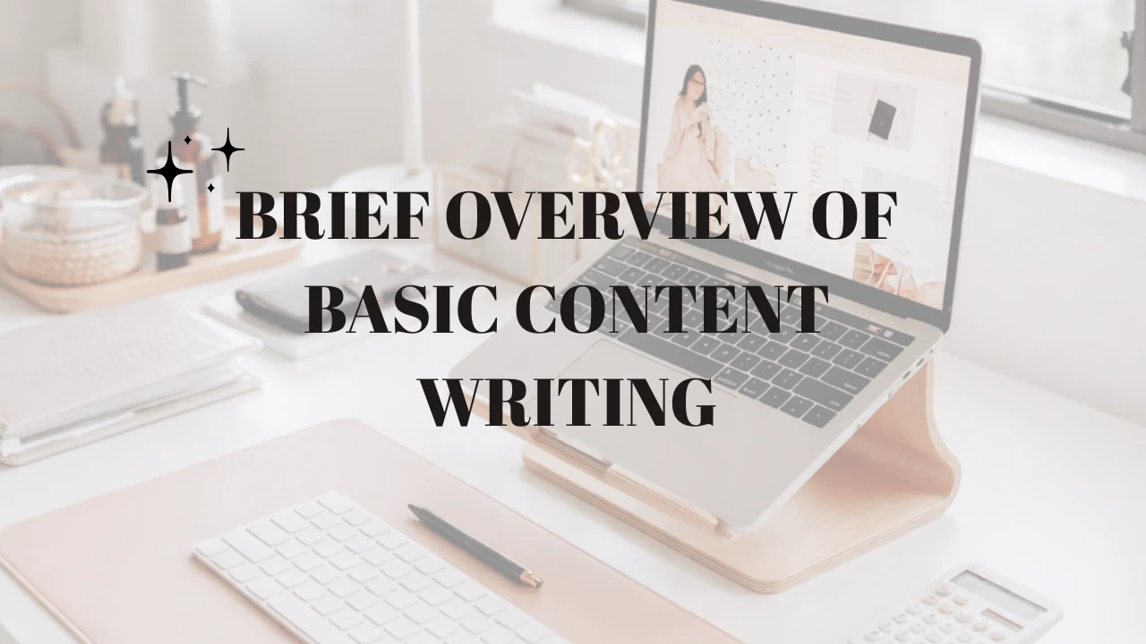 3:5Brief Overview Of Basic Content Writing lesson poster