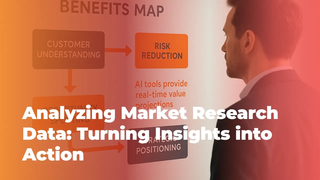 Module 6: Analyzing Market Research Data: Turning Insights into Action lesson poster
