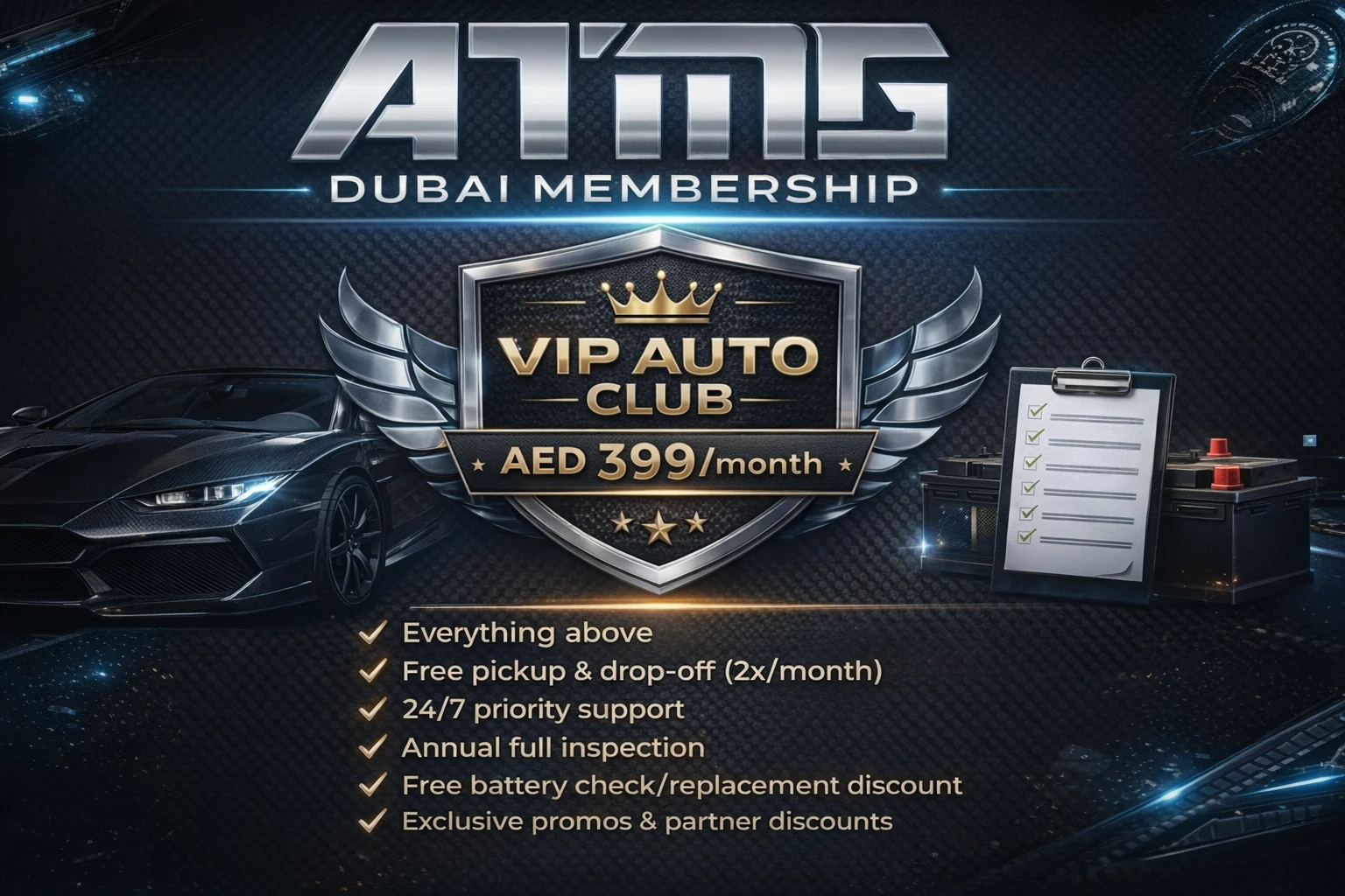 VIP AUTO CLUB logo