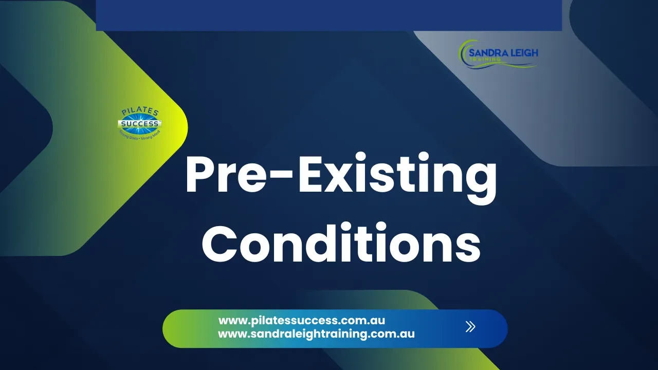 Pre- Existing Conditions lesson poster