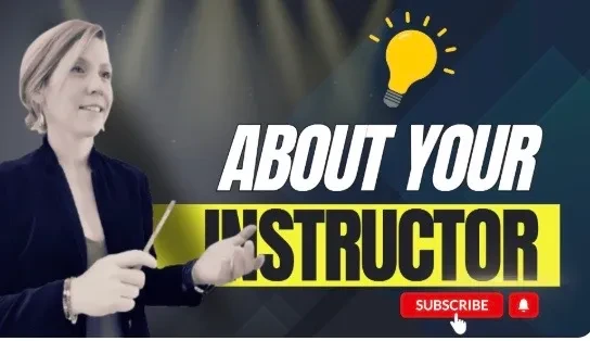 About Your Instructor lesson poster