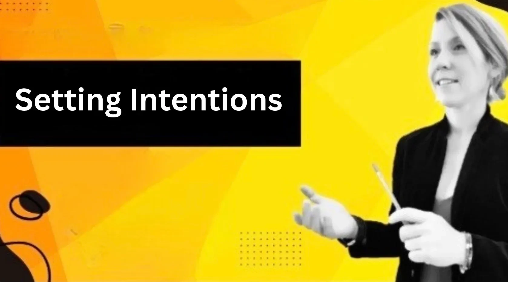 Setting Intentions lesson poster