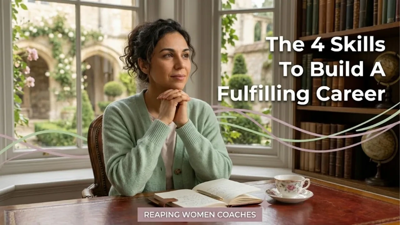 Lesson 1: REAP - The 4 Skills To Build A Fulfilling Career lesson poster
