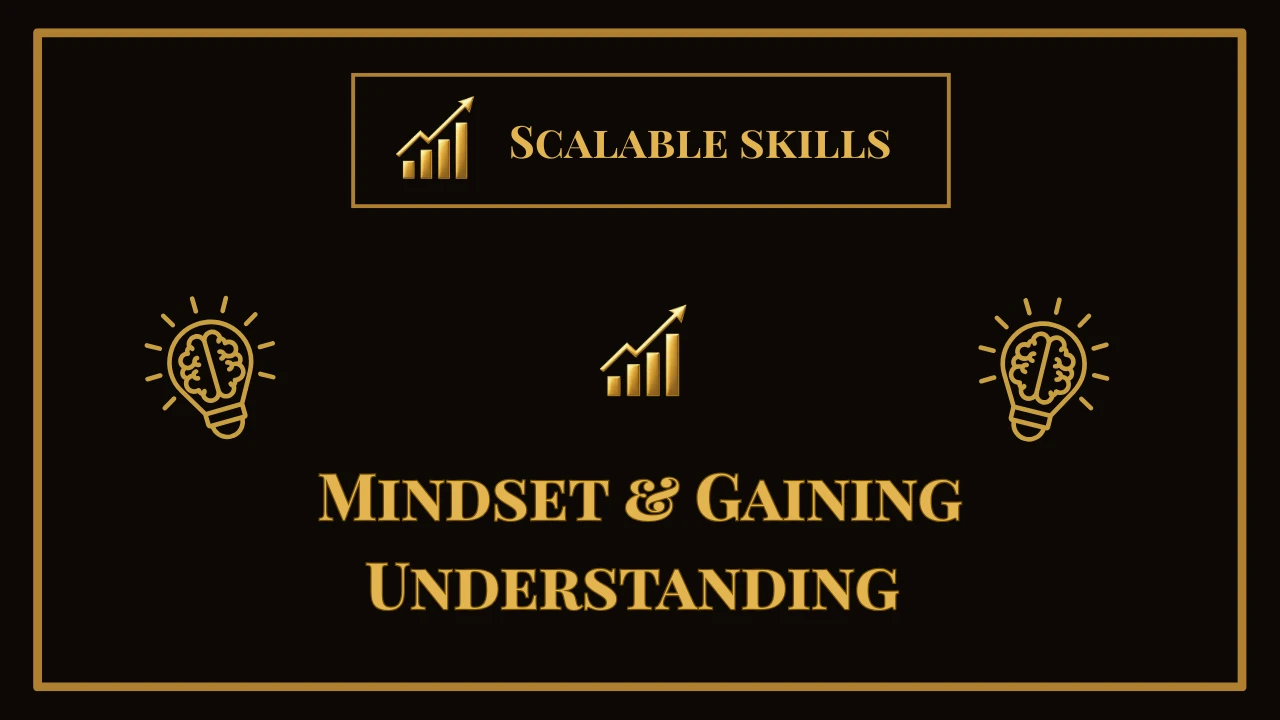 Mindset and Gaining an Understanding of this Wealth Opportunity lesson poster