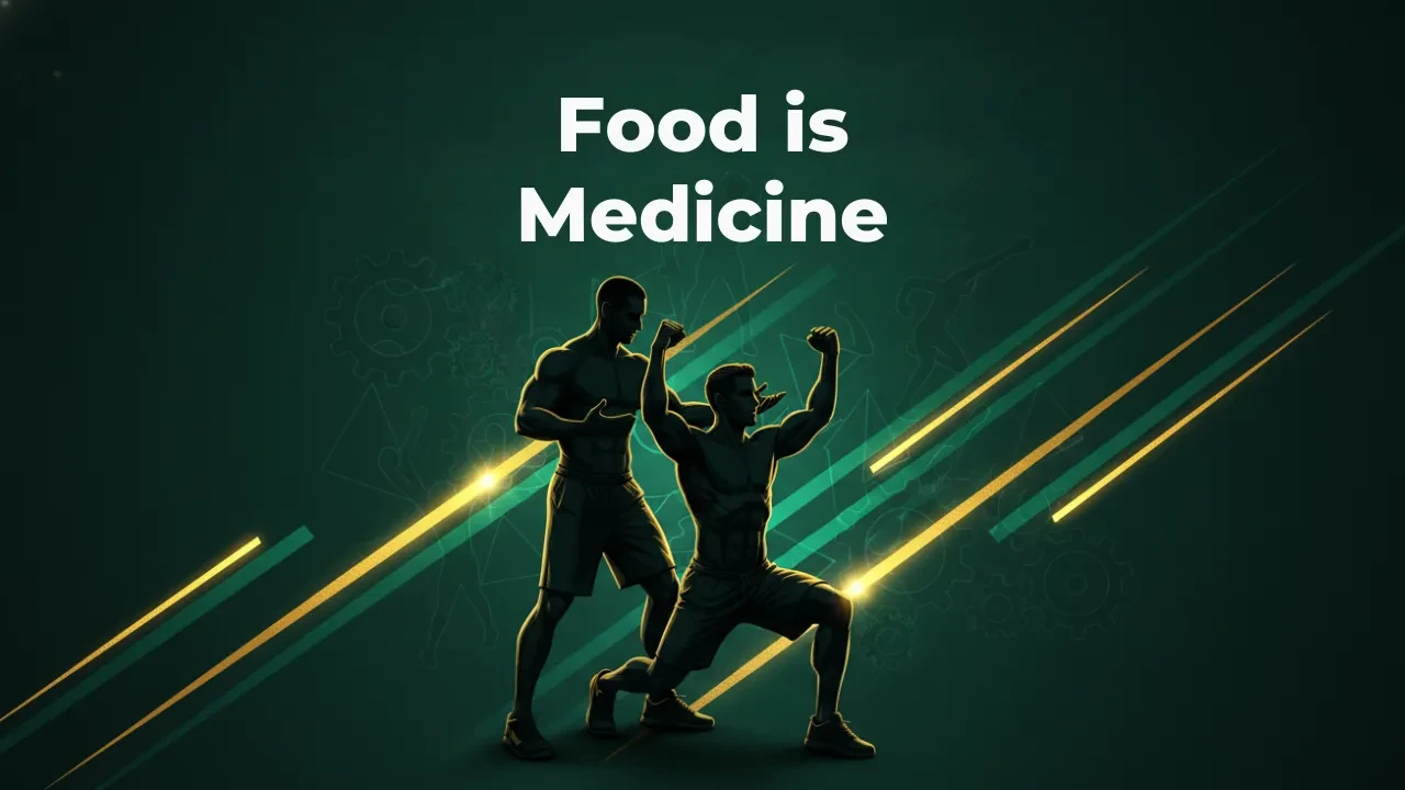 Food Is Medicine lesson poster