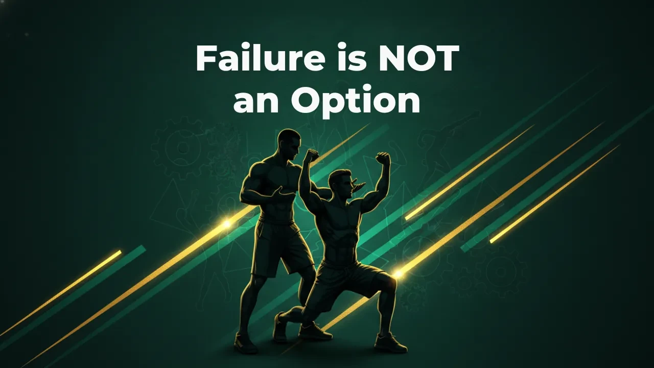 Failure Is Not An Option lesson poster