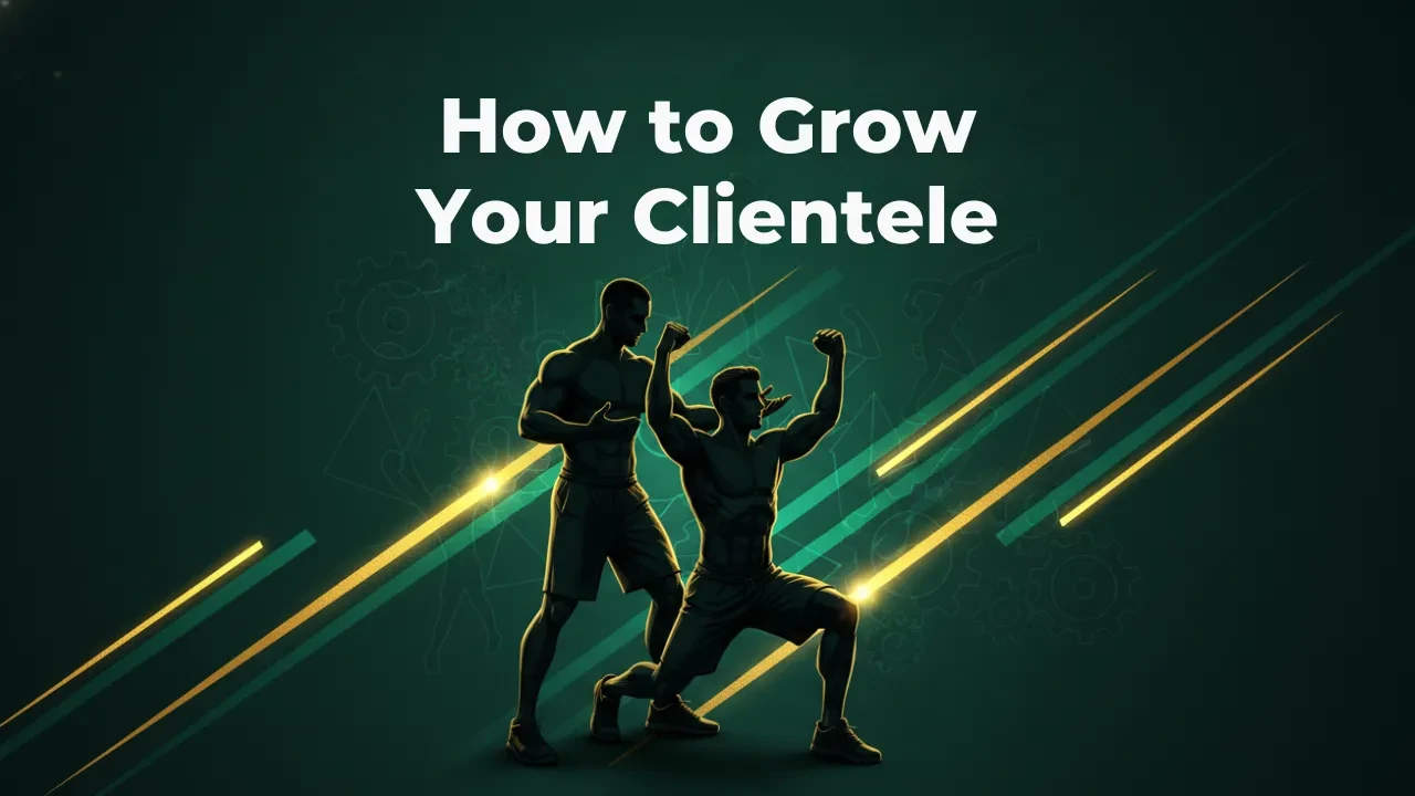 How To Grow Your Clientele lesson poster