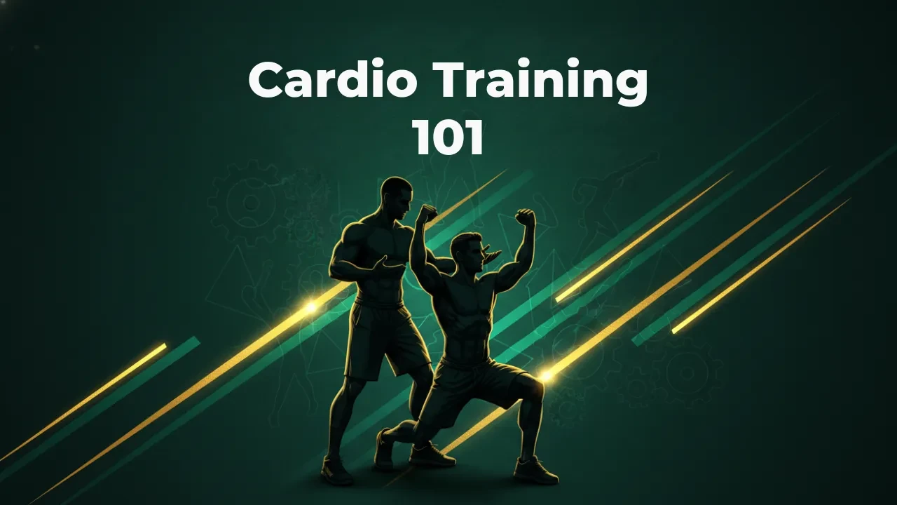 Cardio Training 101 lesson poster