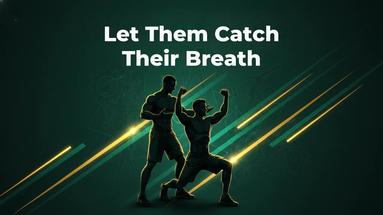 Let Them Catch Their Breath lesson poster