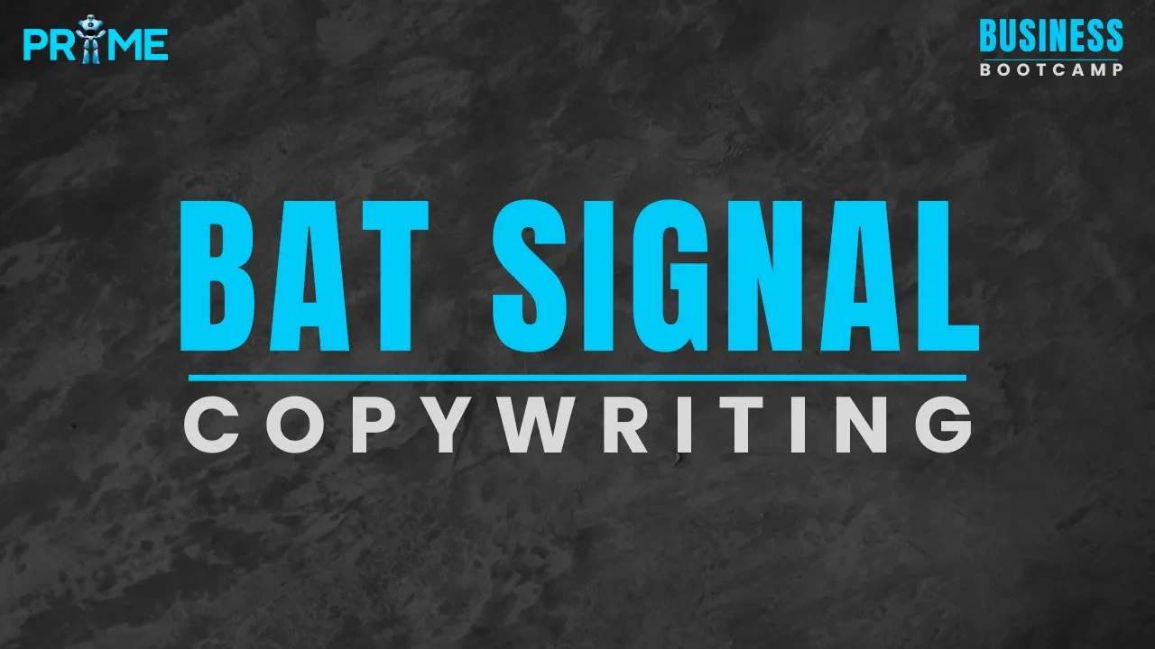 Bat Signal Copy (14:44) lesson poster