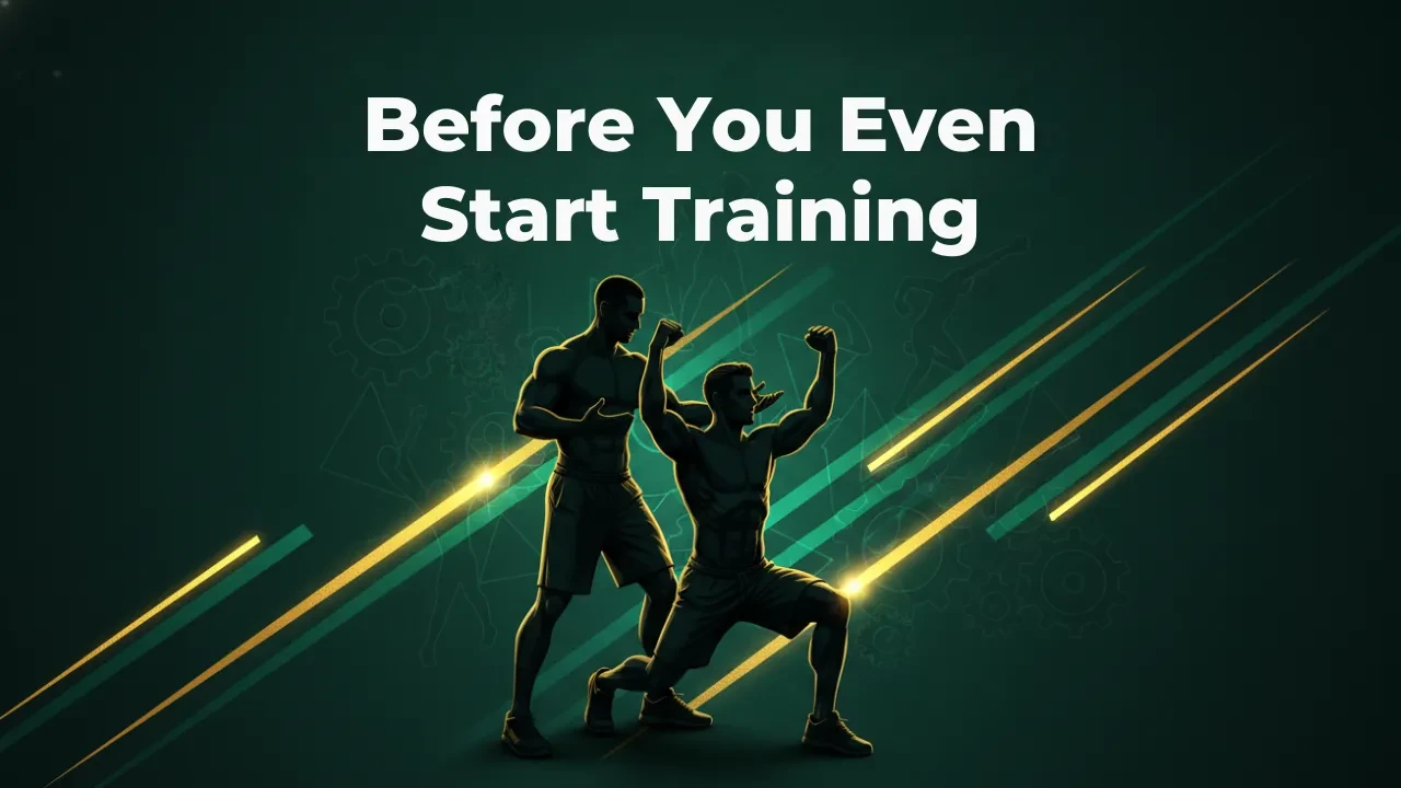Before You Even Start Training lesson poster