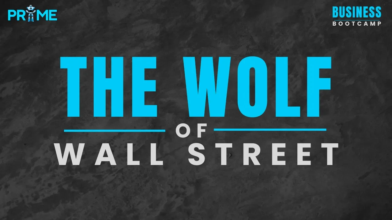 The Wolf of Wall Street (13:56) lesson poster