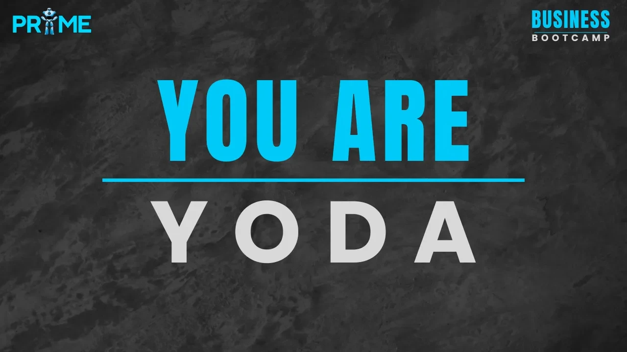 You are Yoda (7:17) lesson poster