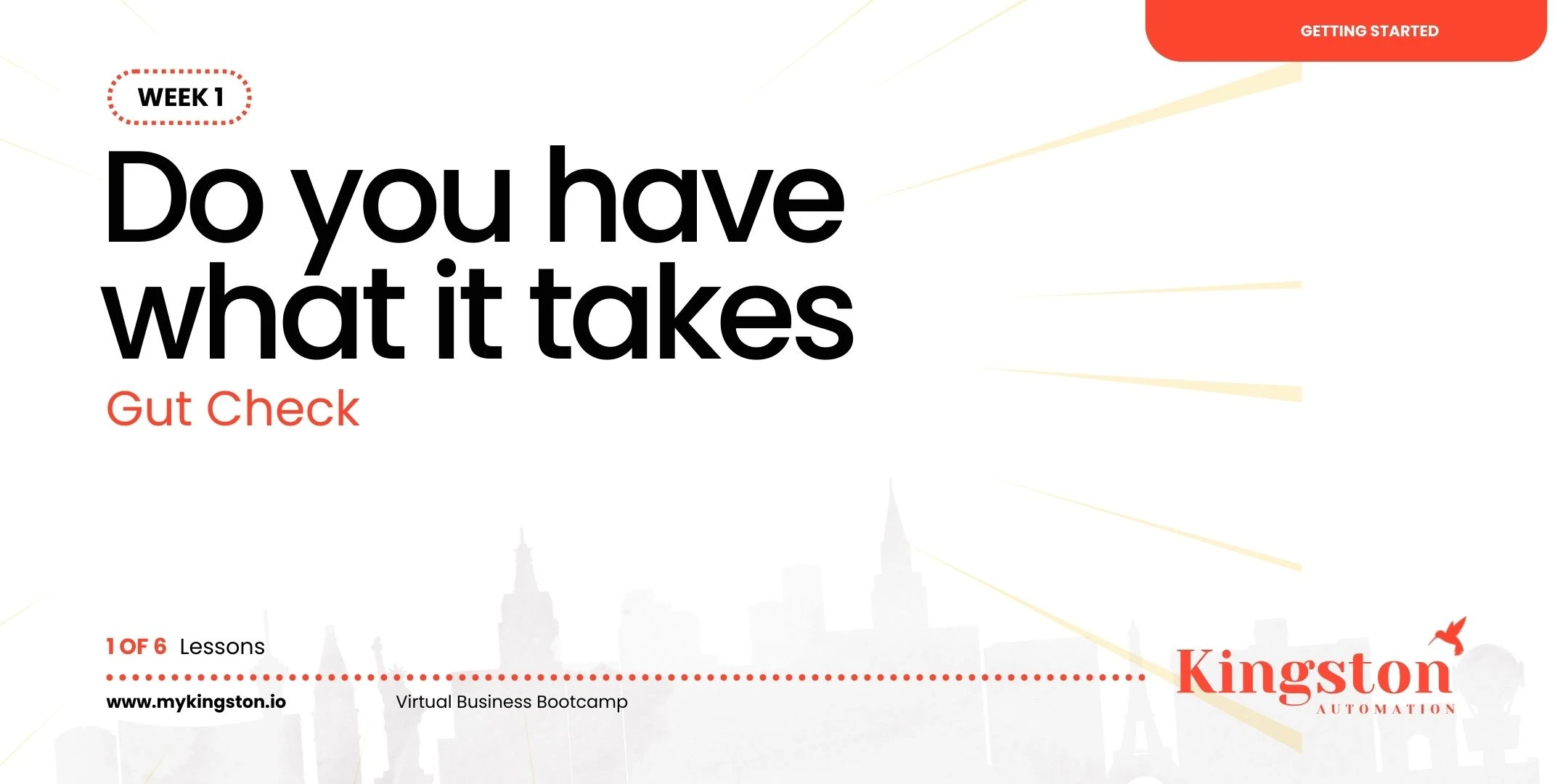 Do you have what it takes lesson poster
