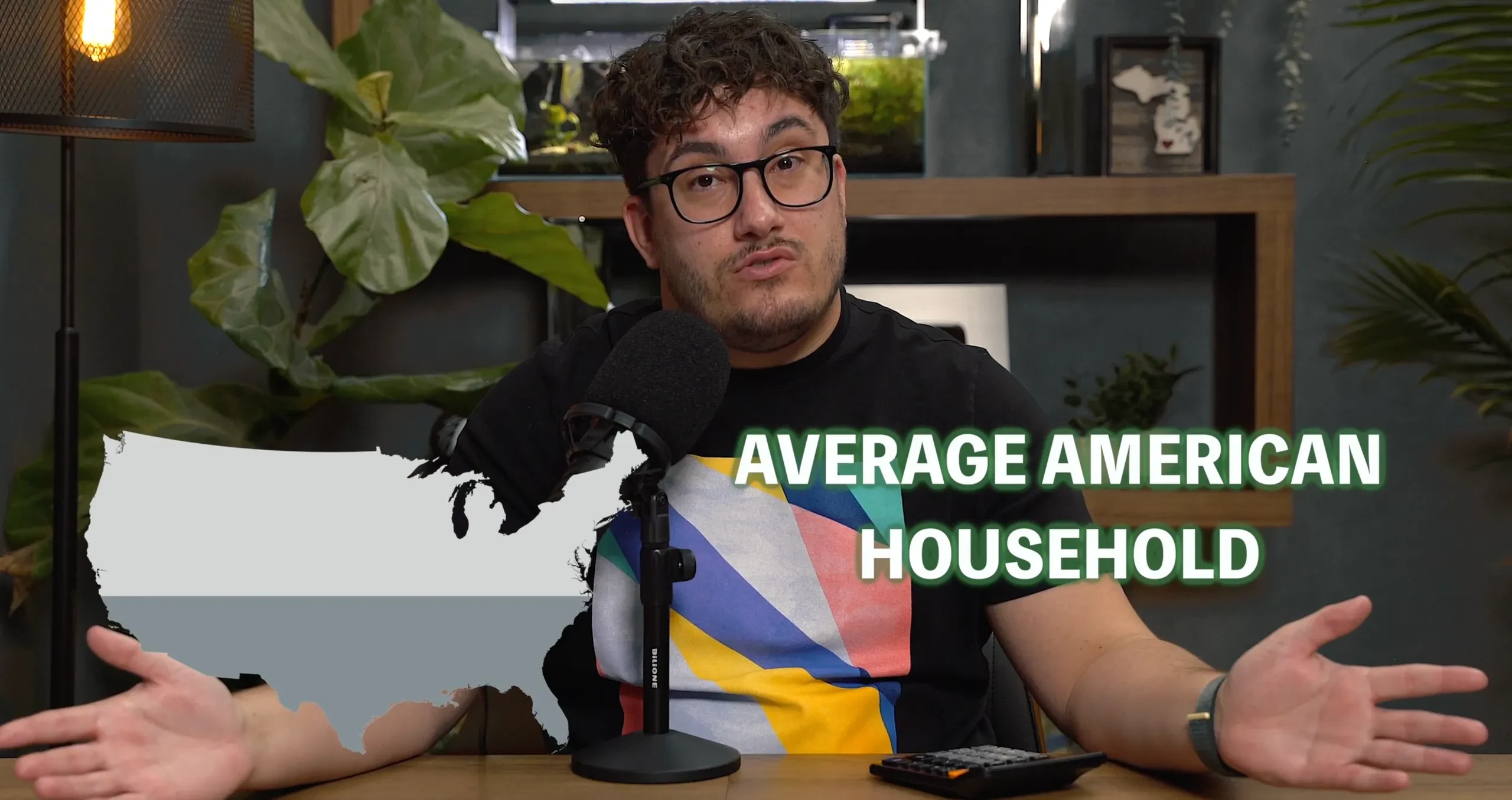 1.3 - The Average American lesson poster