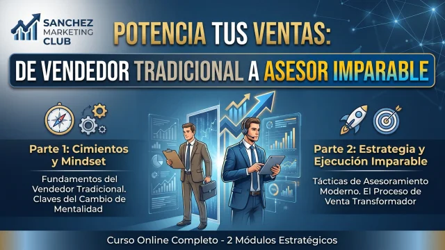 Potencia tus Ventas: De Vendedor Tradicional a Asesor Imparable