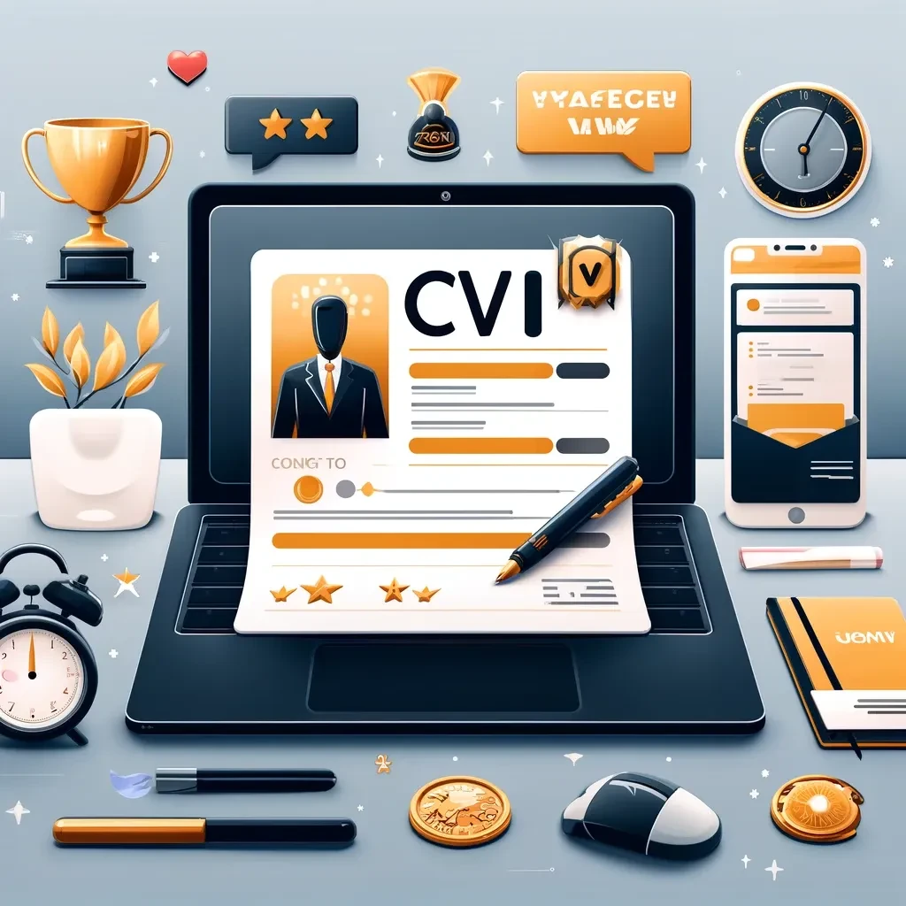 The Modern CV lesson poster