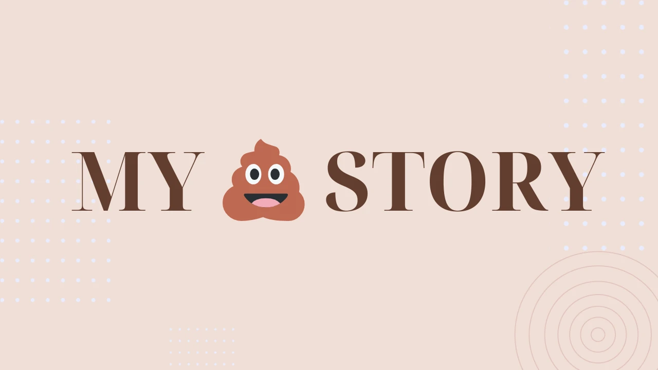 My Poop Story ๐ฉ lesson poster