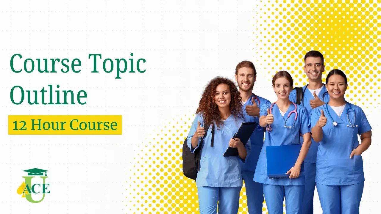 Course Topic Outline lesson poster