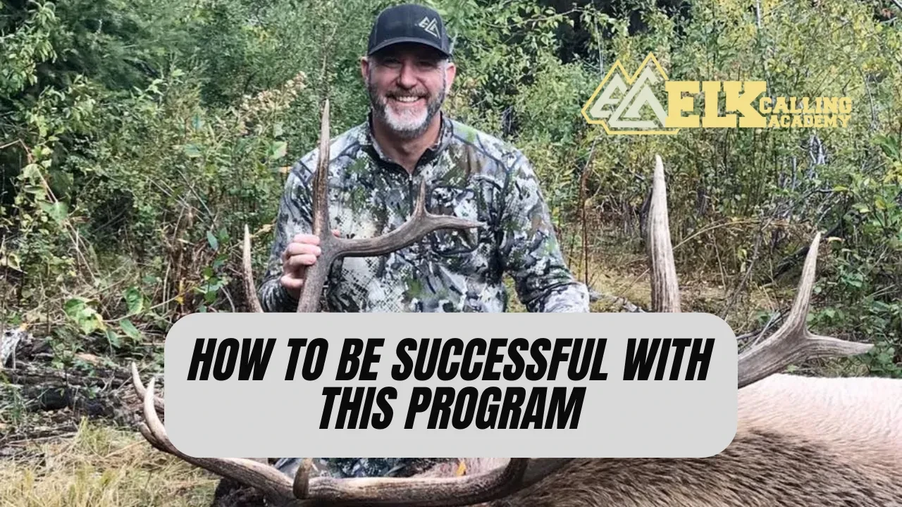 How to be Successful With This Program (Must Watch) lesson poster