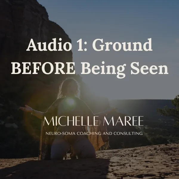 Audio 1: Ground BEFORE You Are Seen lesson poster