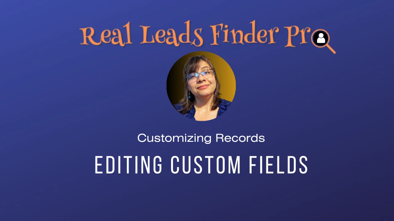 Customizing And Managing Contact Records lesson poster