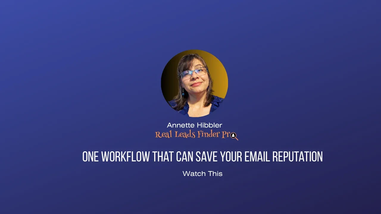 Stop Hurting Your Email Deliverability lesson poster