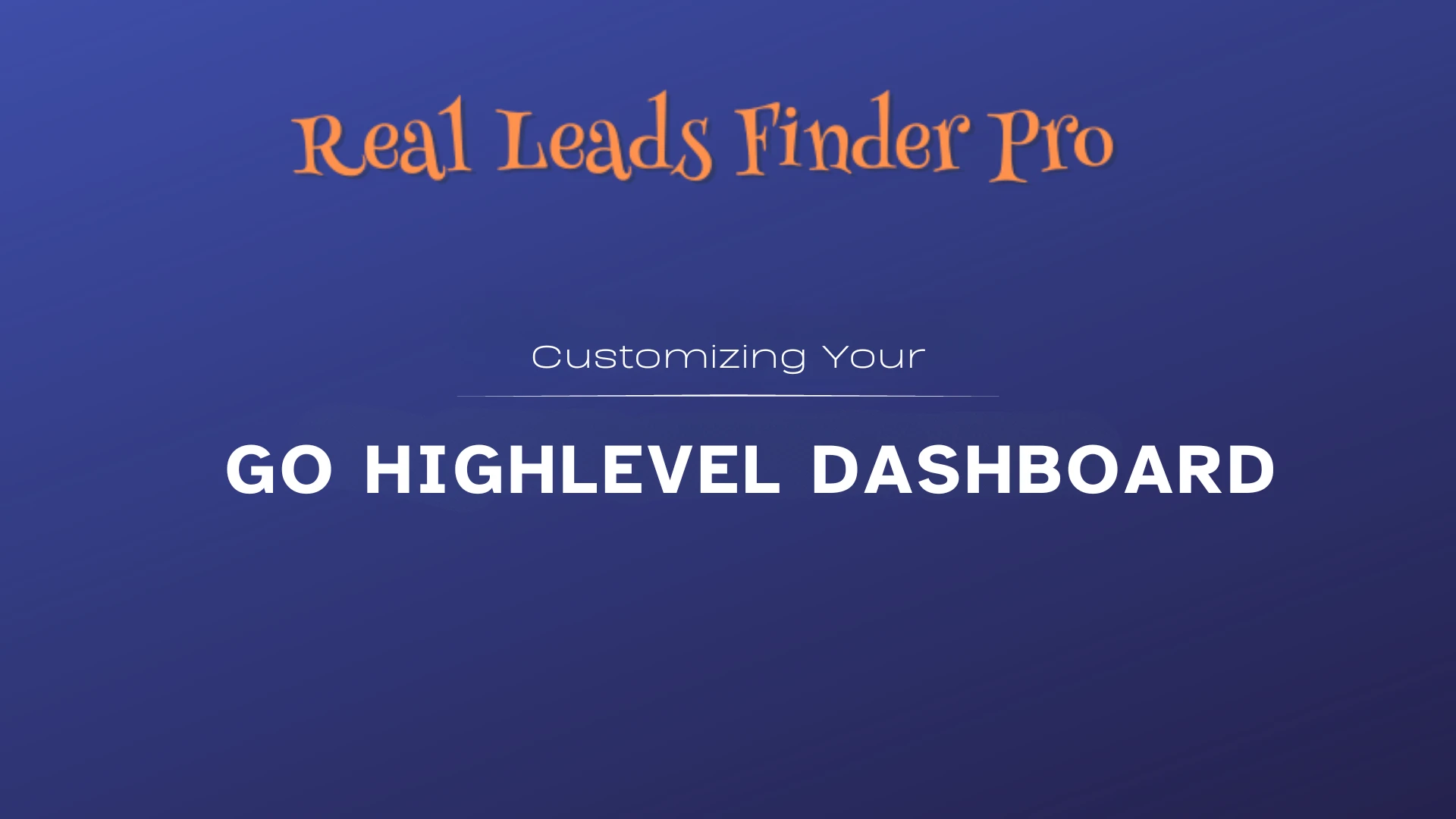 Customizing Your Dashboard lesson poster
