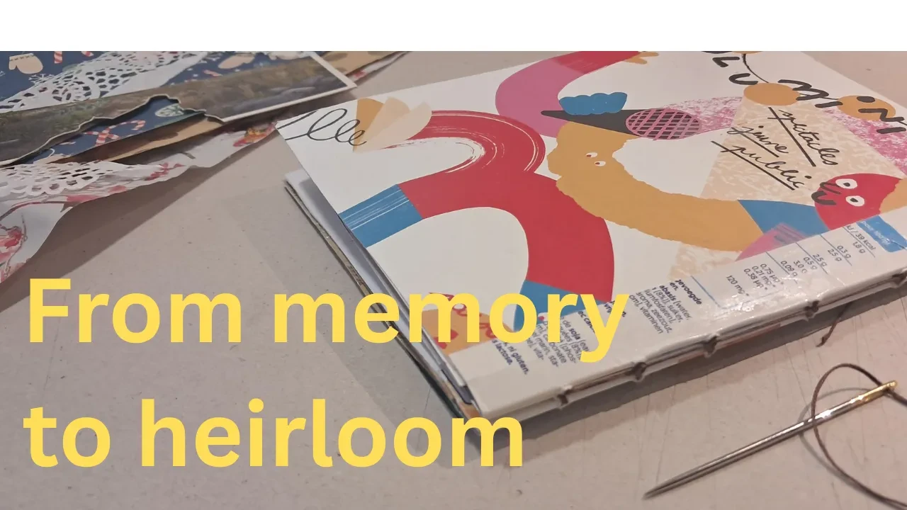Lesson 5. Glueing and Binding Your Legacy lesson poster
