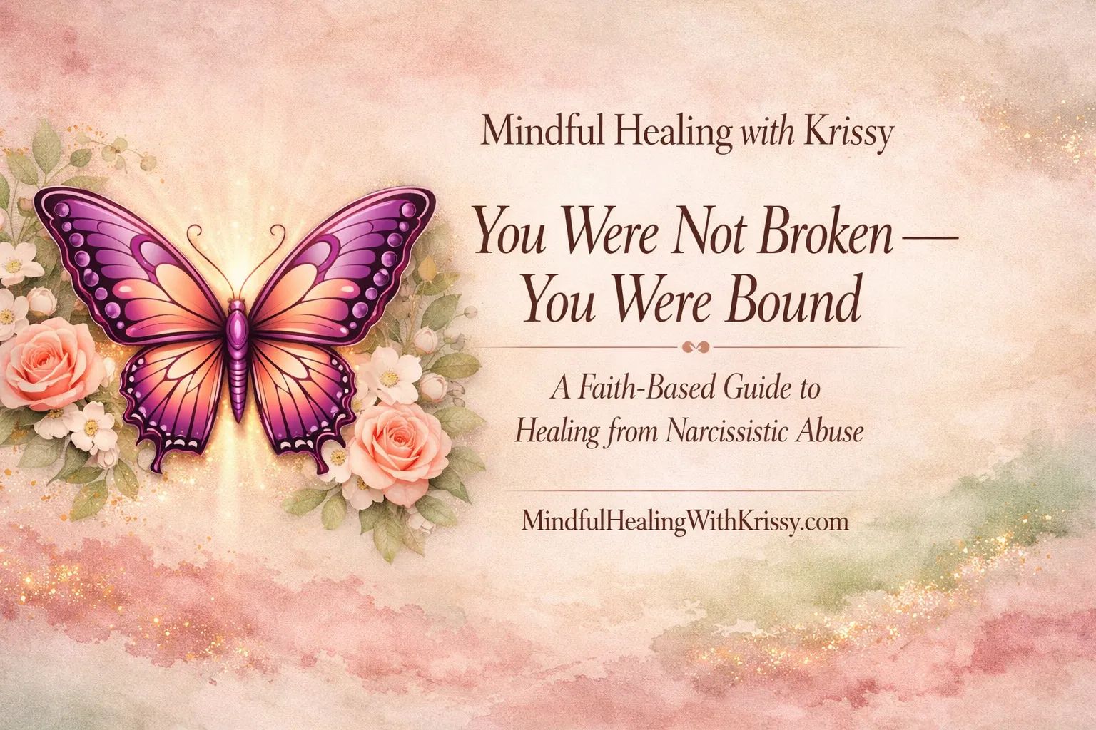 You Were Not Broken — You Were Bound: A Faith-Based Guide to Healing from Narcissistic Abuse.