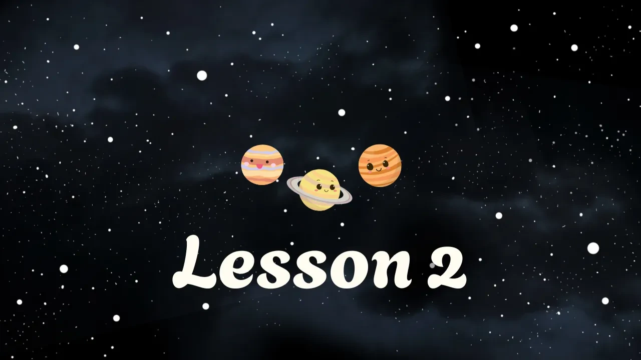 Lesson 2 lesson poster