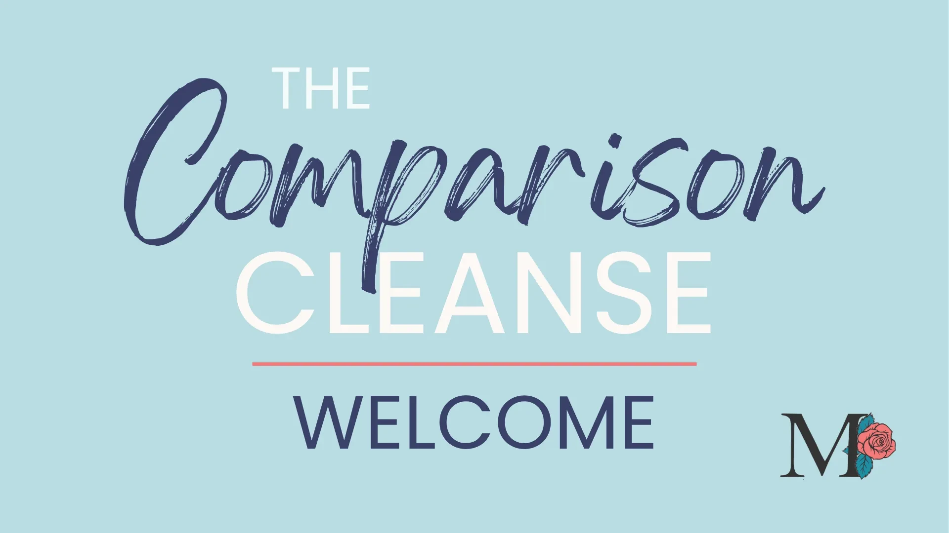 Welcome to the Course lesson poster