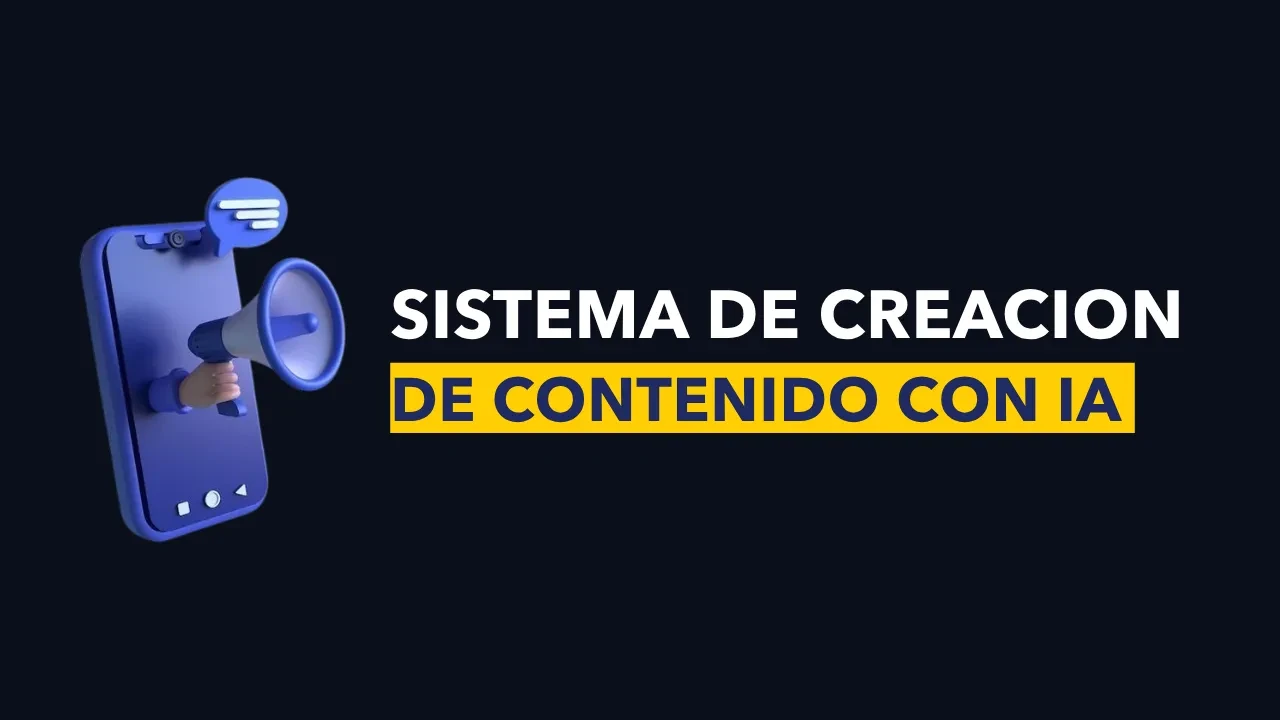 Sistema de Creación de Contenido con IA lesson poster