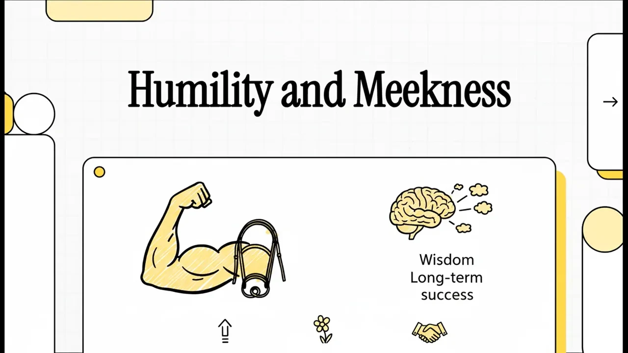 Theme 02: Humility and Meekness lesson poster