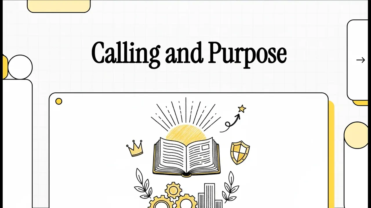 Theme 03: Calling and Purpose lesson poster