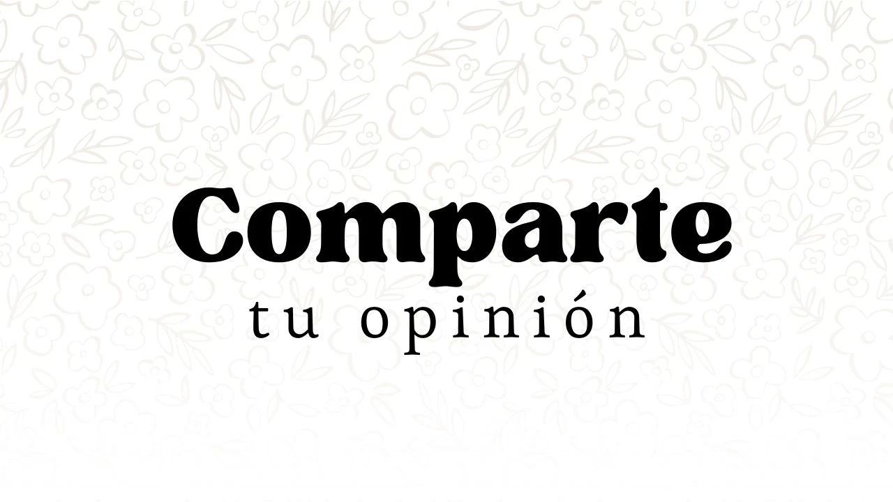 Comparte tu opinión lesson poster