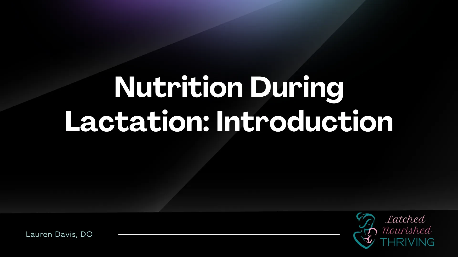 Lesson 1: Crafting Your Personalized Nutrition Plan lesson poster