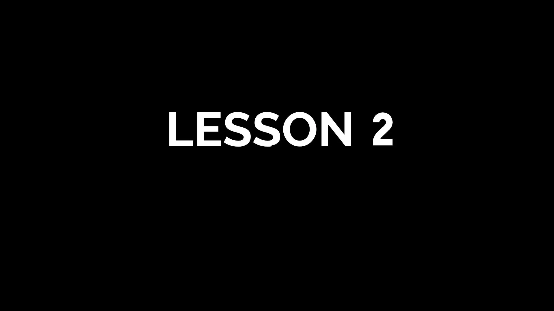 Lesson 2: Values lesson poster