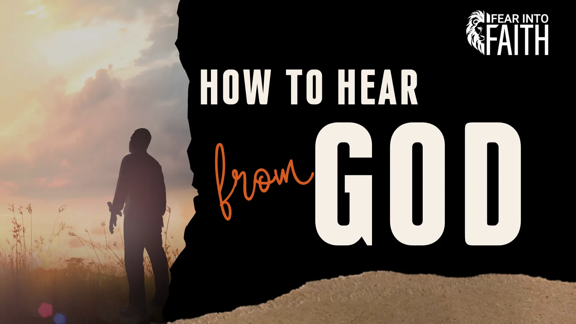 How To Hear From God lesson poster