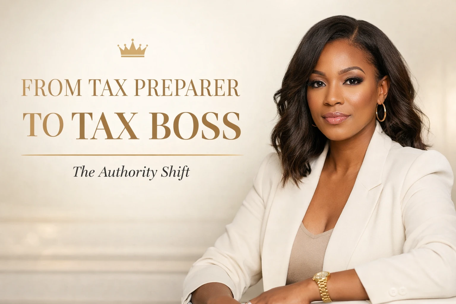 Welcome to From Tax Preparer to Tax Boss. lesson poster