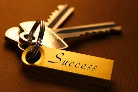 Keys to Success!! lesson poster