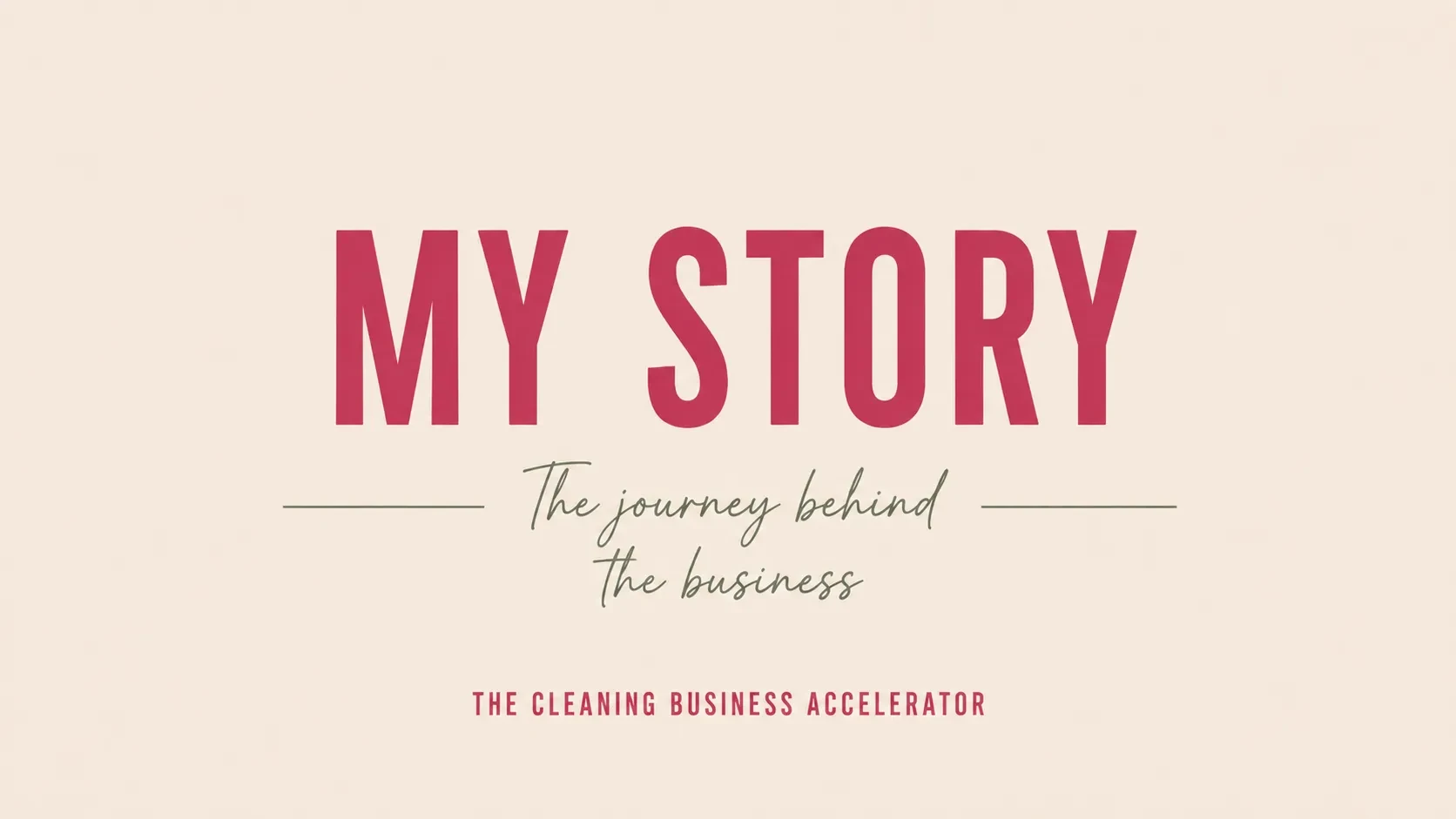 My Story lesson poster